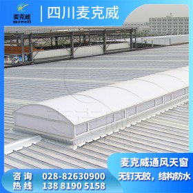 側(cè)開式圓拱型采光排煙天窗 電動通風(fēng)采光天窗 廠房電動天窗