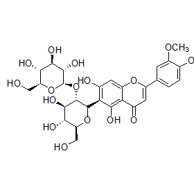 異金雀花素-2-O-吡喃葡萄糖苷  97605-25-9