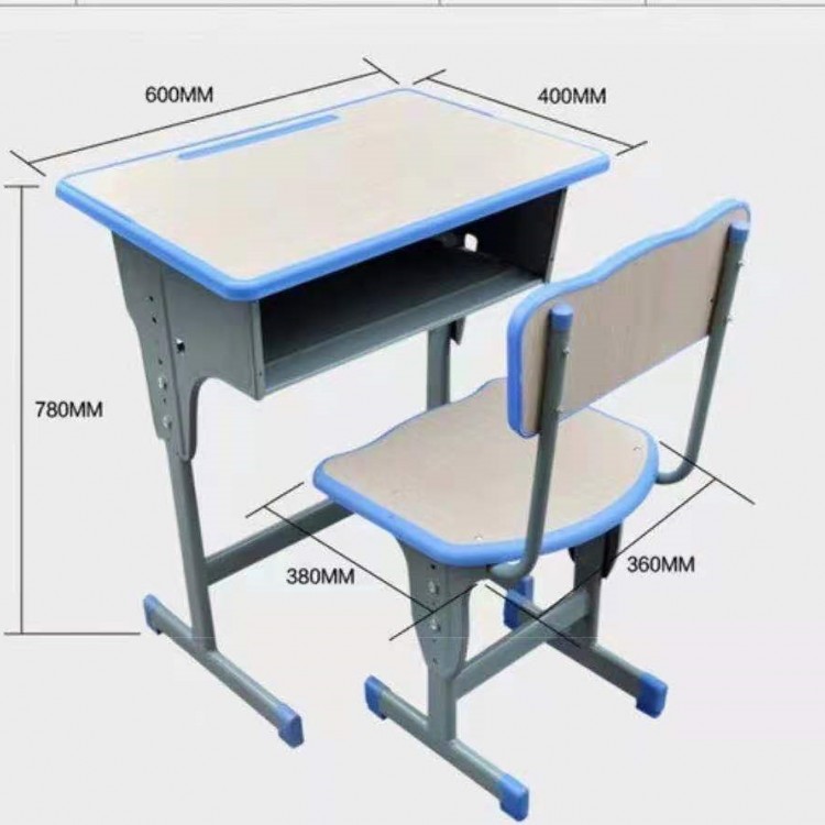 成都批發(fā)中小學課桌椅 學校課桌椅套裝價格 輔導班學習班課桌椅定制廠家