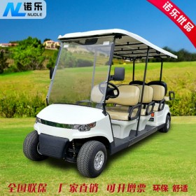 成都廠家直銷外形美觀諾樂(lè)NL-C6+2-8注塑成型車身景區(qū)觀光社區(qū)小區(qū)巡邏6到8座電動(dòng)觀光車高爾夫球車