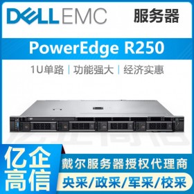 戴爾服務(wù)器云南省代_DELL PowerEdge R250 小型文件存儲服務(wù)器主機(jī)