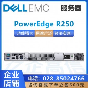 貴陽市戴爾服務(wù)器總代理_DELL PowerEdge R250新款服務(wù)器替代R240主機(jī)