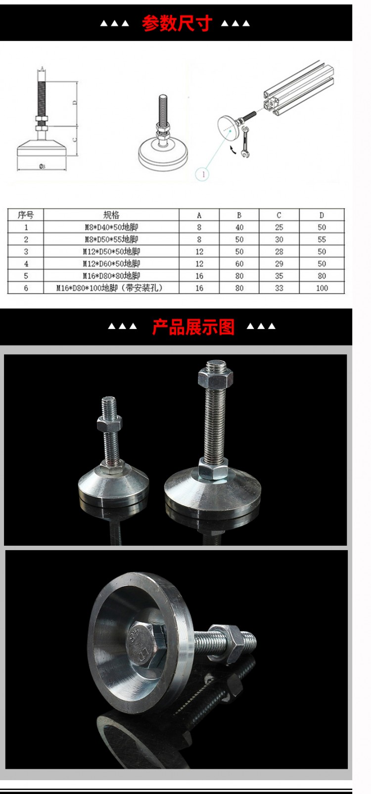 鐵質(zhì)重型地腳1