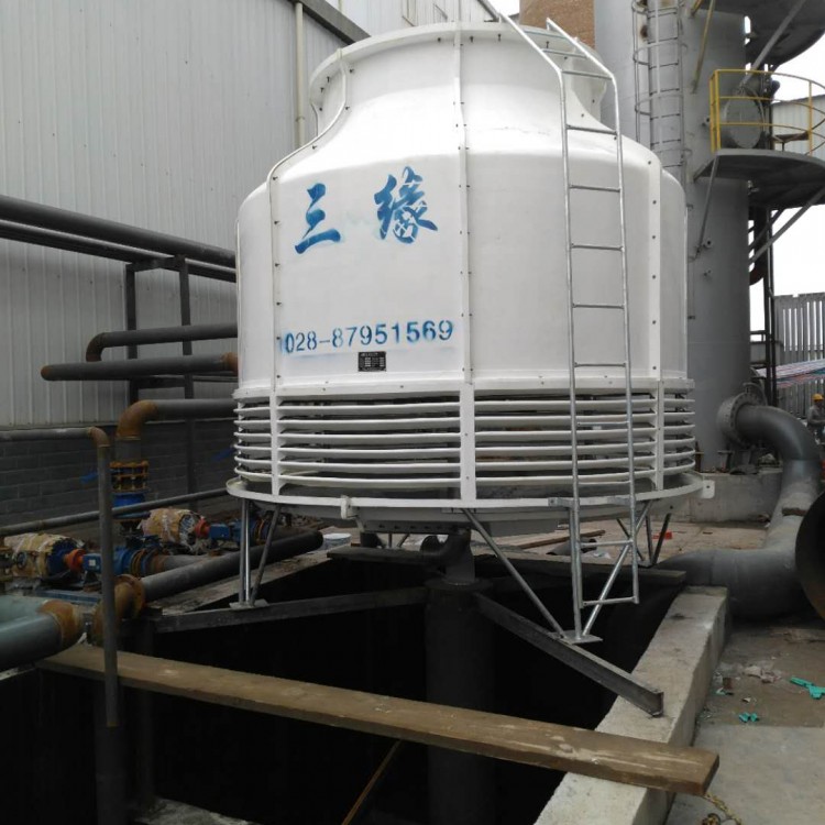 鼓風(fēng)式玻璃鋼閉式冷卻塔 涼水塔500kg 工業(yè)冷卻器