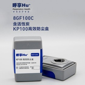 Hu/呼享8GF100C 含活性炭高效防塵盒 過濾各類非油性與油性顆粒物  去除有機蒸氣異味