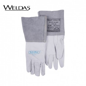 weldas/威特仕10-1005手感寶牛青皮手套 燒焊石油化工機電鑄造勞保清