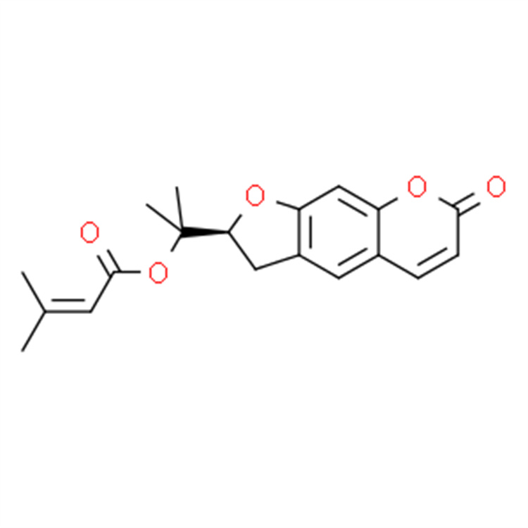 異紫花前胡內(nèi)酯異戊烯酸酯 自制對照品 中檢院 純度高 科研專用