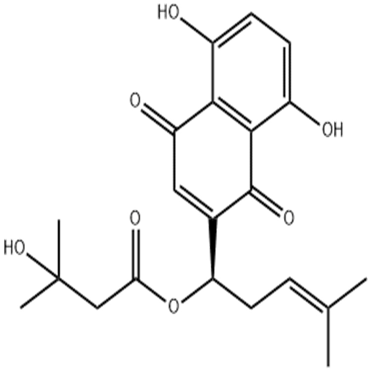 Beta-羥基異戊酰紫草素  自制對照品 中檢院 純度高 科研專用