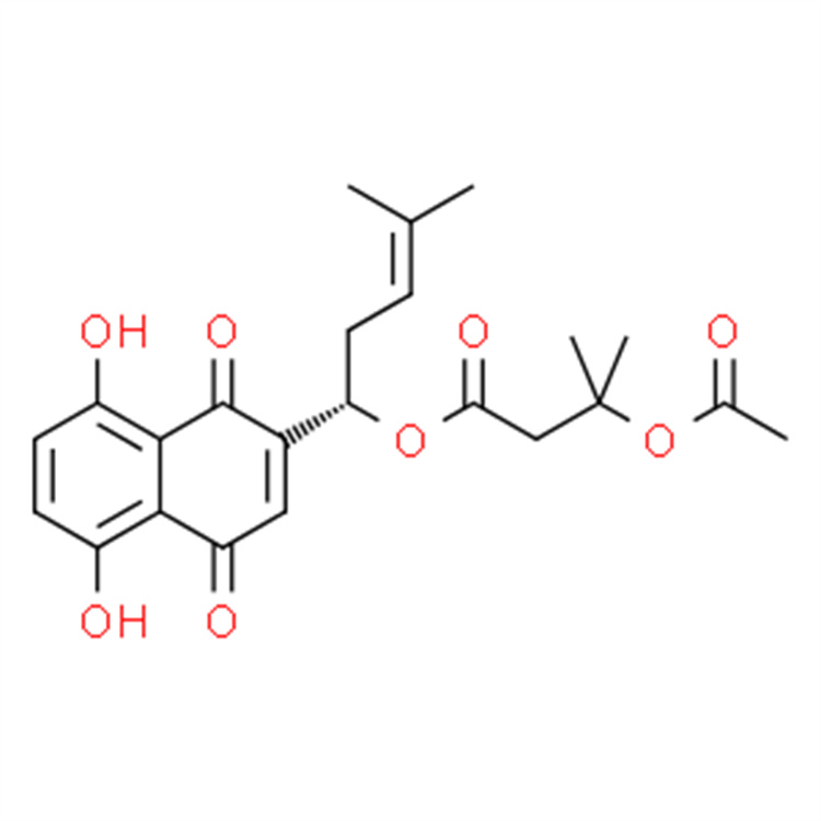 β-乙酰氧基異戊酰阿卡寧  自制對照品 中檢院 純度高 科研專用