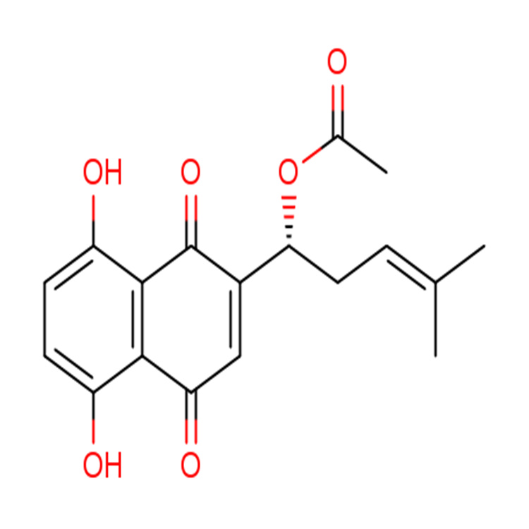 乙酰紫草素 自制對照品 中檢院 純度高 科研專用