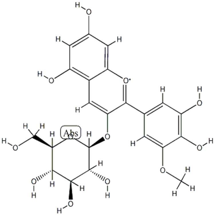 矮牽牛素-3-O-葡萄糖苷 hplc98% 三大圖譜 科研直供