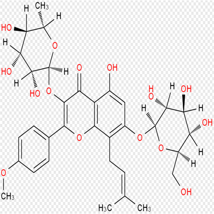 淫羊藿苷 對(duì)照品  科研專用 圖譜全 純度高 中檢所