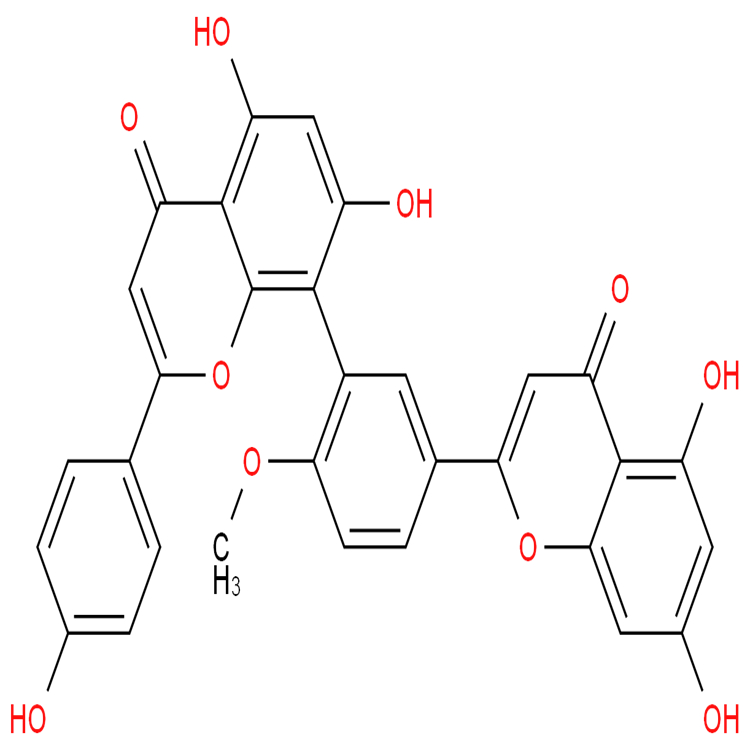7-去甲基銀杏雙黃酮 521-32-4 現(xiàn)貨 對(duì)照品