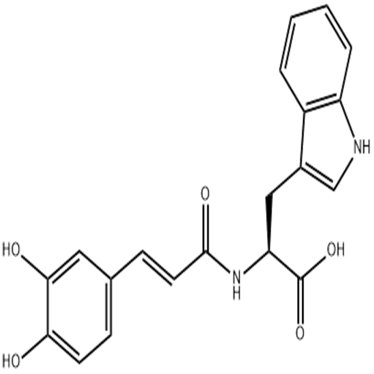 反式咖啡酰-L-色氨酸鈉鹽 109163-69-1 中藥對(duì)照品標(biāo)準(zhǔn)品