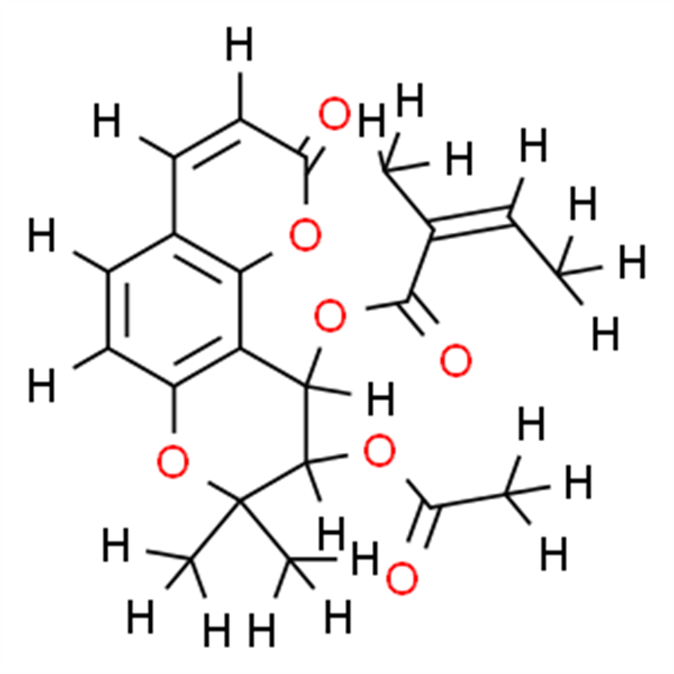 前胡香豆素II 130464-56-1 對照品 標(biāo)準(zhǔn)品 科研專用