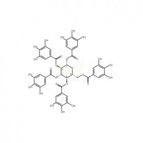 1,2,3,4,6-O-五沒食子酰葡萄糖維克奇生物實(shí)驗(yàn)室中藥對(duì)照品