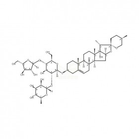 重樓皂苷H維克奇自制中藥標(biāo)準(zhǔn)品對照品,僅用于科研使用