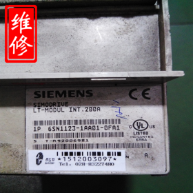 SIEMENS驅(qū)動西門子模塊主軸準(zhǔn)備未就緒診斷維修