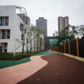 臨夏州 海綿透水地坪 透水混凝土道路 彩色混凝土 生產(chǎn)工廠