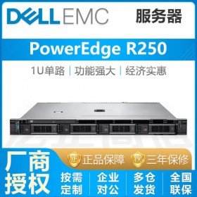 成都戴爾服務(wù)器DELL PowerEdge R250機架式服務(wù)器15代新款按需定制