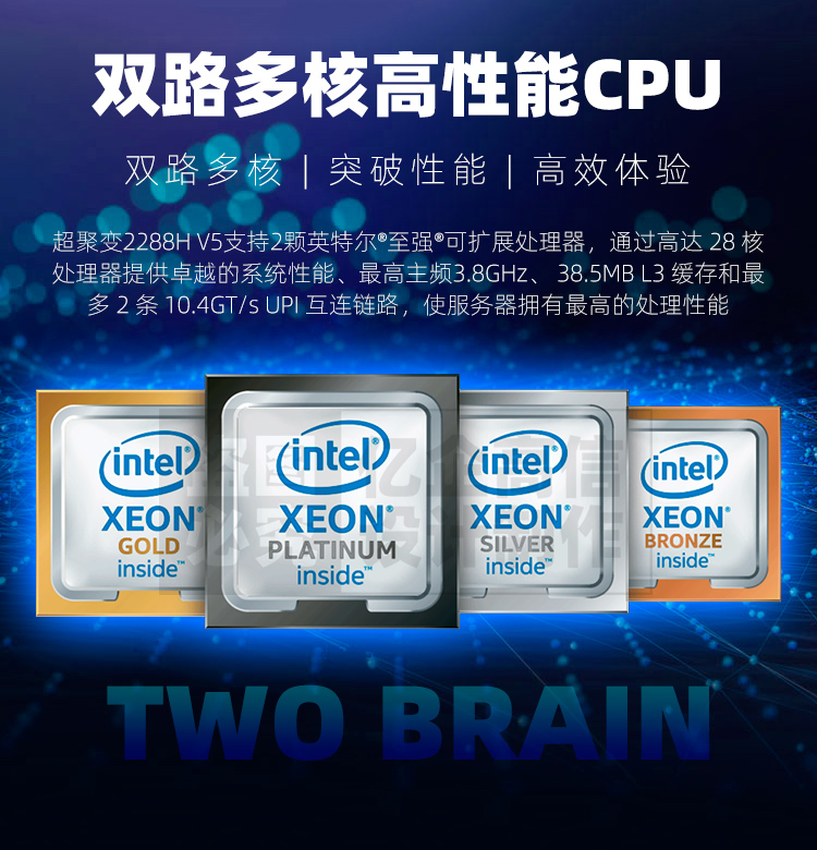 雙路多核高性能CPU