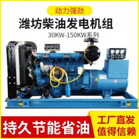 濰柴小型柴油發(fā)電機(jī)靜音全銅無刷30KW千瓦大功率發(fā)電機(jī)組380v