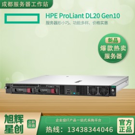 惠普服務(wù)器成都總代理 新華三HPE服務(wù)器 HPE ProLiant DL20 Gen10 P08335-AA1銷售