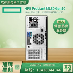 惠普新一代塔式服務(wù)器HPE ProLiant ML30 Gen10四川總代現(xiàn)貨促銷