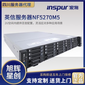 成都浪潮總代理 INSPUR NF5270M5服務(wù)器 至強金牌5218*2/ 8*32GB/ 240G SSD+3*8TB SAS /2G緩存陣列卡/ 2*1300W電源K