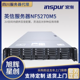 成都南充市浪潮英信NF5270M5服務(wù)器總代理(Xeon Silver 4110/16GB/1TB×2/25×HSB)參數(shù)報價