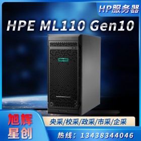 四川成都惠普（HP） ML110 Gen10 G10服務(wù)器塔式主機(jī) 文件ERP 財(cái)務(wù)數(shù)據(jù)備份 Gen9升級 至強(qiáng)4208 8核2.1G 4個(gè)3.5大盤位 32G內(nèi)存 2塊2T硬盤