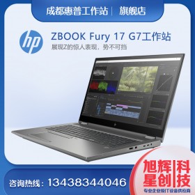 惠普（HP）ZBook Fury 17 G7G8 17.3英寸設(shè)計(jì)師移動(dòng)圖形工作站筆記本圖形渲染電腦 6核 i7-10750H T1000 4G獨(dú)顯 定制16G內(nèi)存 256G固態(tài)+2T機(jī)械