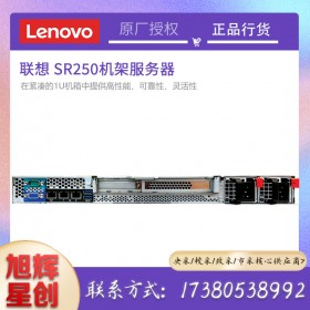 成都聯(lián)想企業(yè)級核心代理商_LENOVO thinksystem SR250 新款機架式1U入門級服務器報價