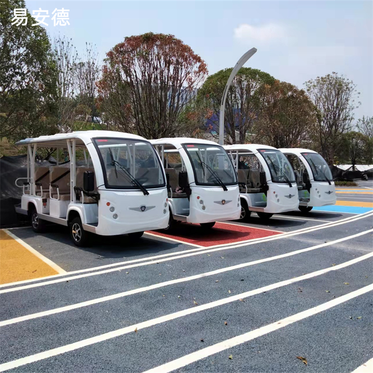 易安德 敞開式電動觀光車 景區(qū)游覽步行街代步車