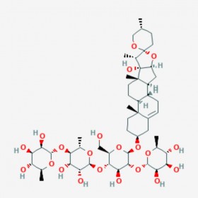 重樓皂甙VII Polyphyllin VII 68124-04-9 標(biāo)準(zhǔn)品|對照品