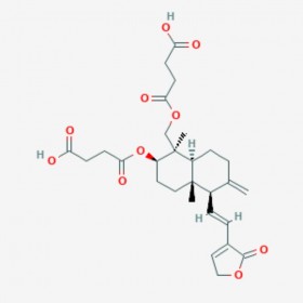 脫水穿心蓮內(nèi)酯琥珀酸半酯 Dehydroandrographolide succinate 炎琥寧 786593-06-4