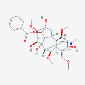 苯甲酰新烏頭原堿 苯甲酰中烏頭原堿 Benzoylmesaconine 63238-67-5