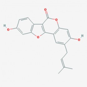 補骨脂定 Psoralidin 18642-23-4 C20H16O5