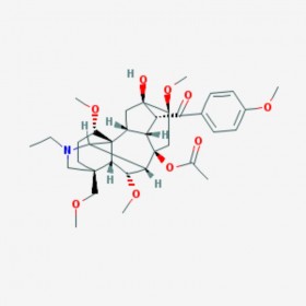 草烏甲素 Bulleyaconitine A 107668-79-1（79592-91-9 藥典結(jié)構(gòu)） C35H49NO9（10）