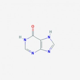 次黃嘌呤 6-Hydroxypurine 68-94-0 C5H4N4O