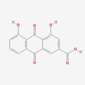 大黃酸 Rhein 478-43-3 C15H8O6
