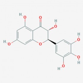 二氫楊梅素 Dihydromyricetin 27200-12-0 C15H12O8