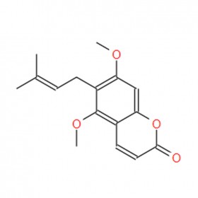 飛龍掌血素 Toddaculine 4335-12-0  C16H18O4