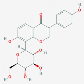 葛根素 Puerarin 3681-99-0 C21H20O9