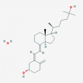 骨化二醇 Calcifediol 63283-36-3一水；19356-17-3無水的 C27H44O2.H2O;C27H44O2