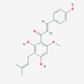 黃腐酚 XanthohuMol 6754-58-1 C21H22O5