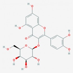 金絲桃苷 Hyperoside  482-36-0 C21H20O12