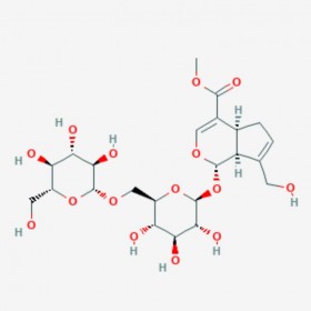 京尼平龍膽雙糖苷 Genipin 1-O-beta-D-gentiobioside 29307-60-6 C23H34O15