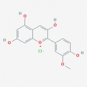 氯化芍藥素 Peonidin chloride 134-01-0 C16H13ClO6