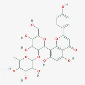 牡荊素鼠李糖苷 Vitexin rhamnoside 64820-99-1 C27H30O14